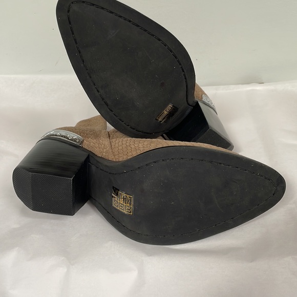 Free People Jeffrey Campbell Cromwell Hunt The Plains Cutout Ankle Boots Size 6 - Picture 16 of 16